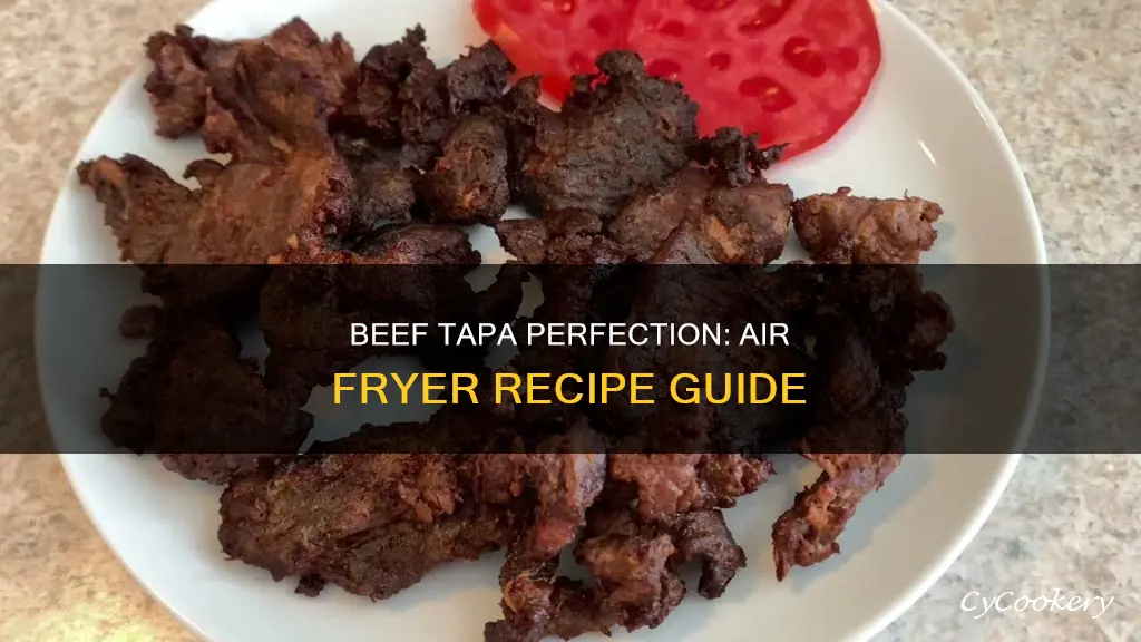 how to cook beef tapa in air fryer