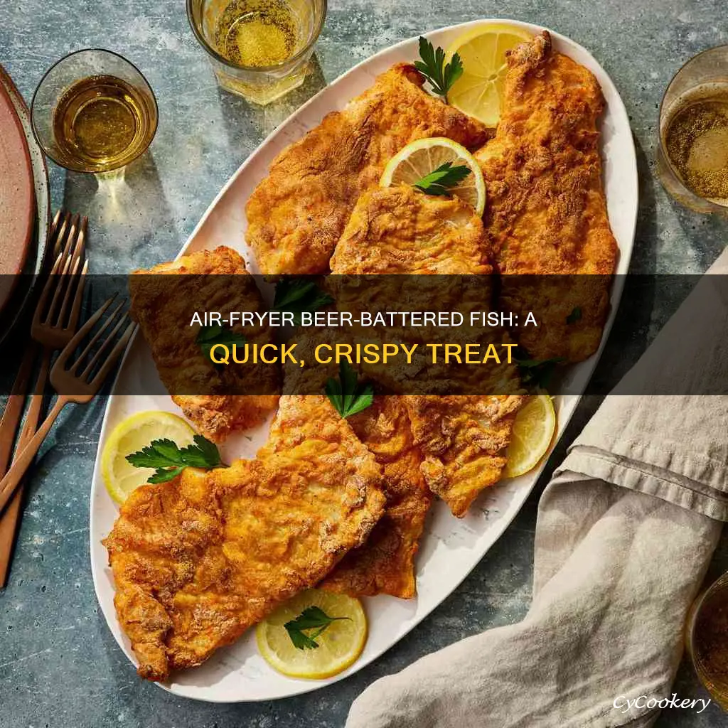 how to cook beer batter fish in my air fryer