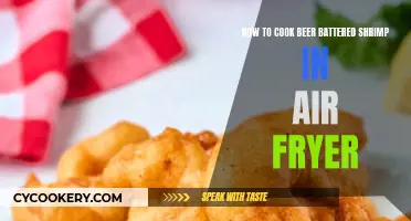 Crispy, Golden Shrimp: Air Fryer Beer Battered Delight