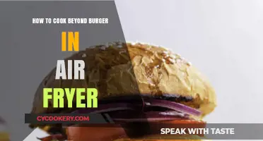 Air Fryer Beyond Burger: Tips for a Perfect, Juicy, Plant-Based Patty