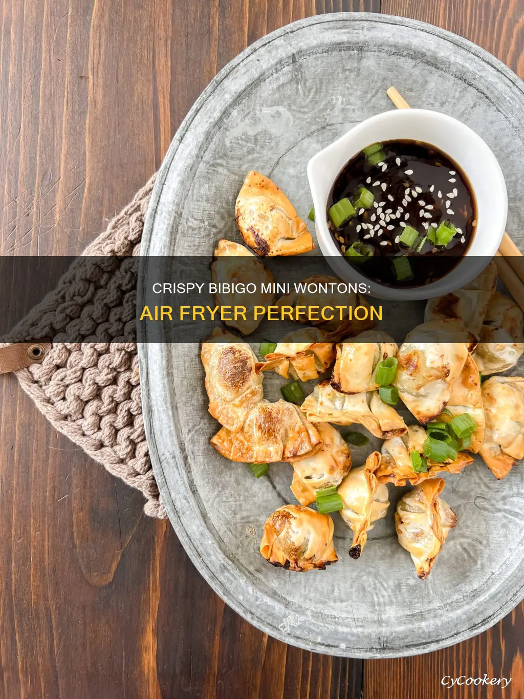 how to cook bibigo mini wontons in air fryer