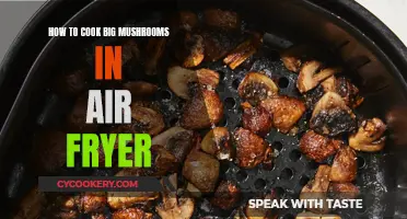 Crispy, Cheesy Mushroom Delight: Air Fryer Recipe