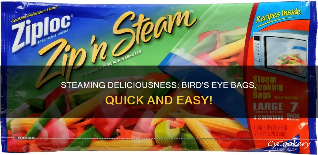 how to cook birds eye steam bags