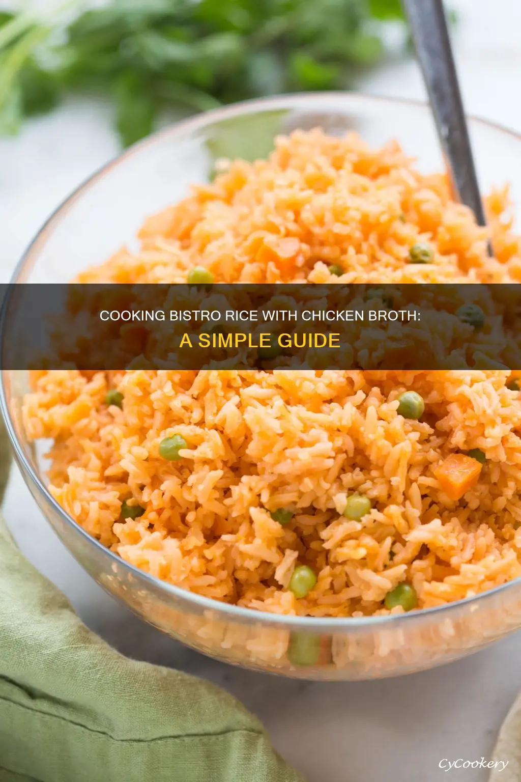 how to cook bistro blend rice with chicken brooth