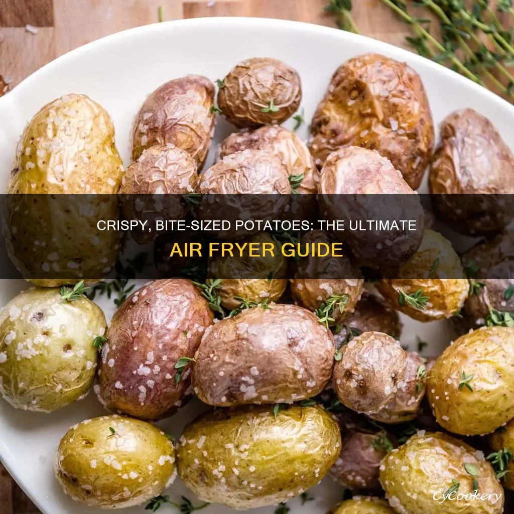 how to cook bite size potatoes air fryer