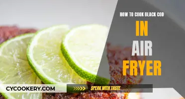 Air-Fried Black Cod: A Quick, Crispy Delight