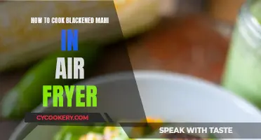Blackened Mahi: Air Fryer Magic in Minutes