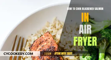 Crispy Blackened Salmon: Air Fryer Recipe for a Quick, Healthy Meal