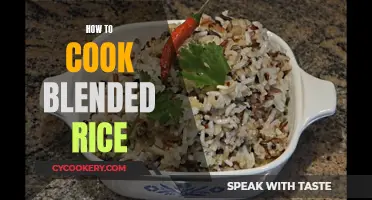 Cooking Blended Rice: A Simple Guide to Deliciousness