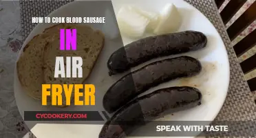 Crispy Blood Sausage Delight: Air Fryer Recipe