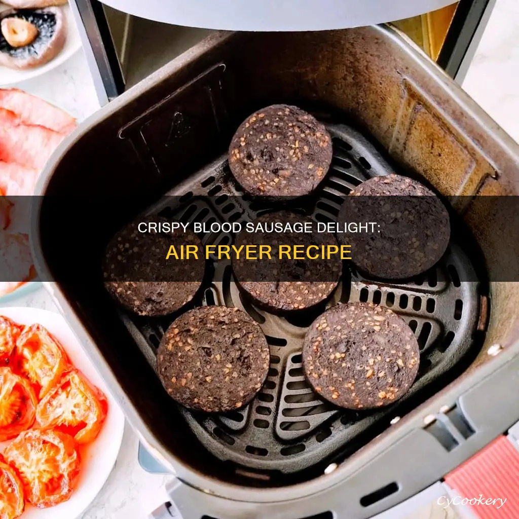 how to cook blood sausage in air fryer