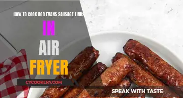 Crispy Bob Evans Sausage Links: Air Fryer Perfection