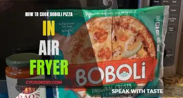 Crispy Boboli Pizza: Air Fryer Magic in 15 Minutes!