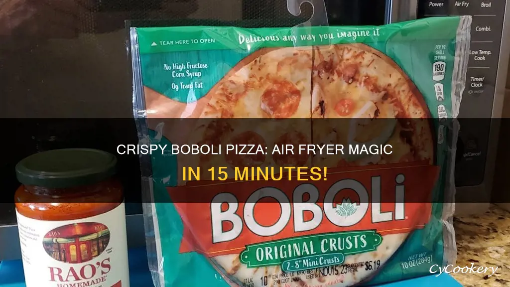 how to cook boboli pizza in air fryer