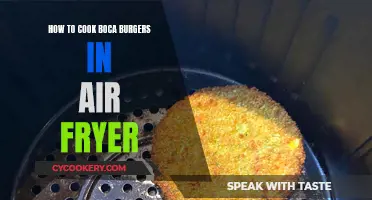 Air Fryer Boca Burgers: Quick, Healthy, and Delicious!