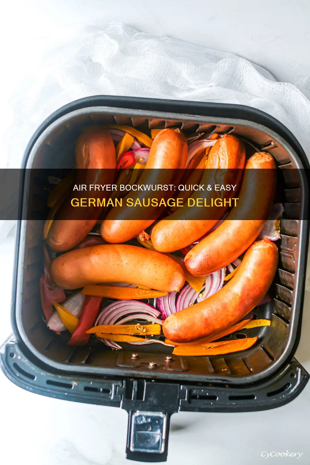 how to cook bockwurst in air fryer