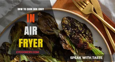 Crispy Bok Choy: Air Fryer Magic