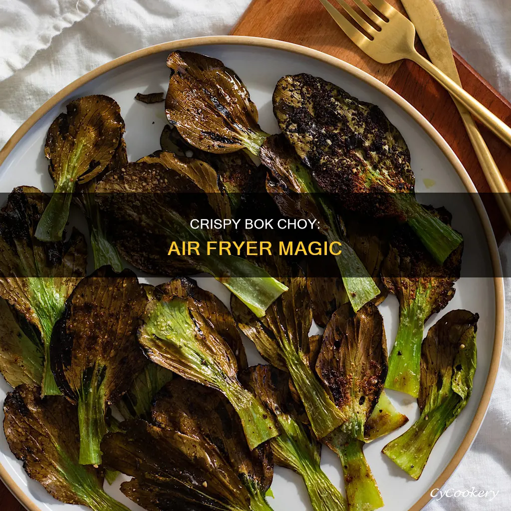 how to cook bok choy in air fryer