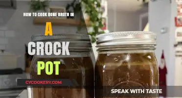 Cooking Bone Broth: Crock Pot Method