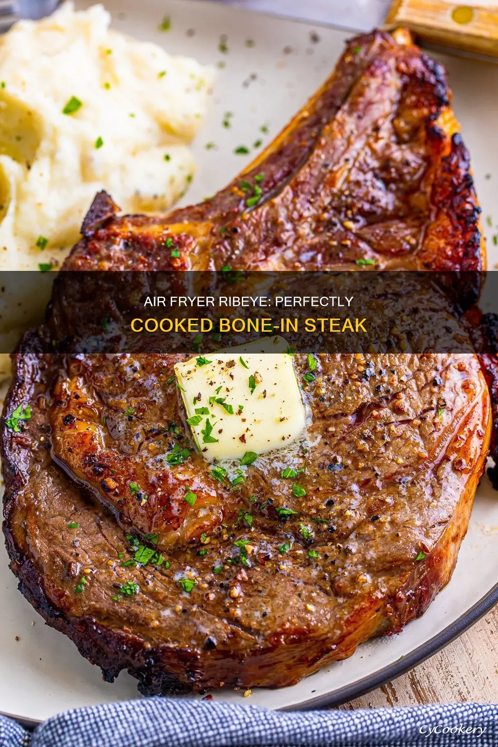 how to cook bone in ribeye in air fryer