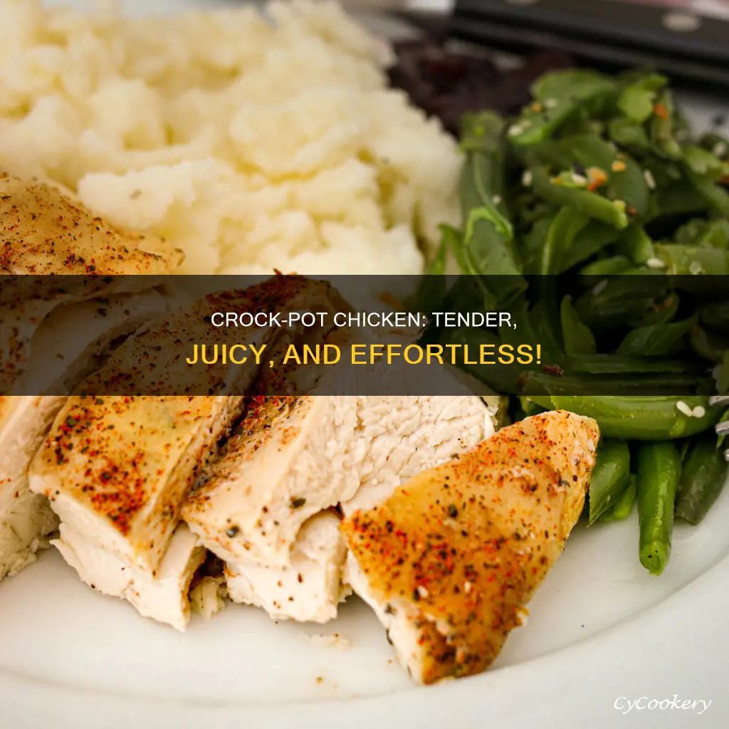 how to cook boneless chicken breast in a crock pot