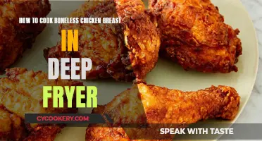 Deep-Frying Boneless Chicken Breasts: A Quick, Crispy Treat