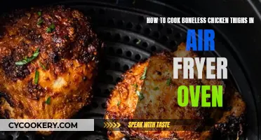 Air-Fryer Boneless Chicken Thighs: Quick, Easy, and Delicious!
