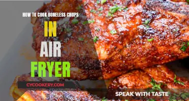 Air-Fryer Boneless Chops: Quick, Crispy, and Delicious!