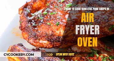 Air-Fryer Boneless Pork Chops: Quick, Easy, Delicious!