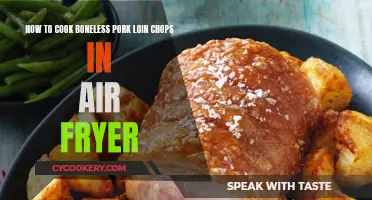 Air-Fried Boneless Pork Loin Chops: Quick, Easy, Delicious!