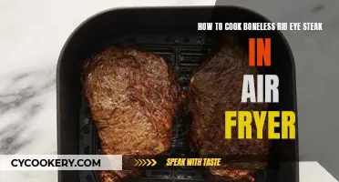 Air Fryer Rib Eye: Quick, Juicy, and Easy to Master