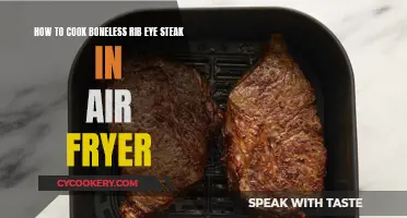 Air Fryer Boneless Rib Eye Steak: A Quick, Juicy Feast!