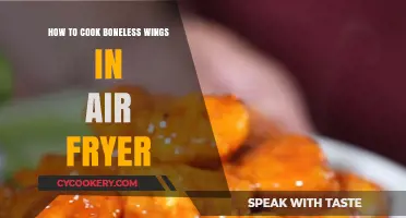 Crispy Boneless Wings: Air Fryer Perfection in 20 Minutes