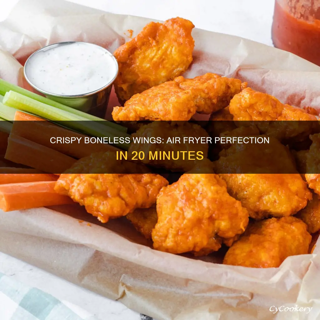 how to cook boneless wings in air fryer