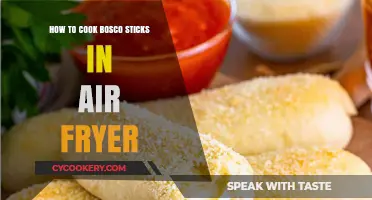 Crispy Bosco Sticks: Air Fryer Magic Unveiled