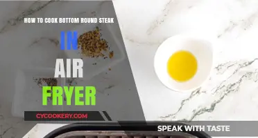 Tender and Juicy: Air Fryer Bottom Round Steak Mastery