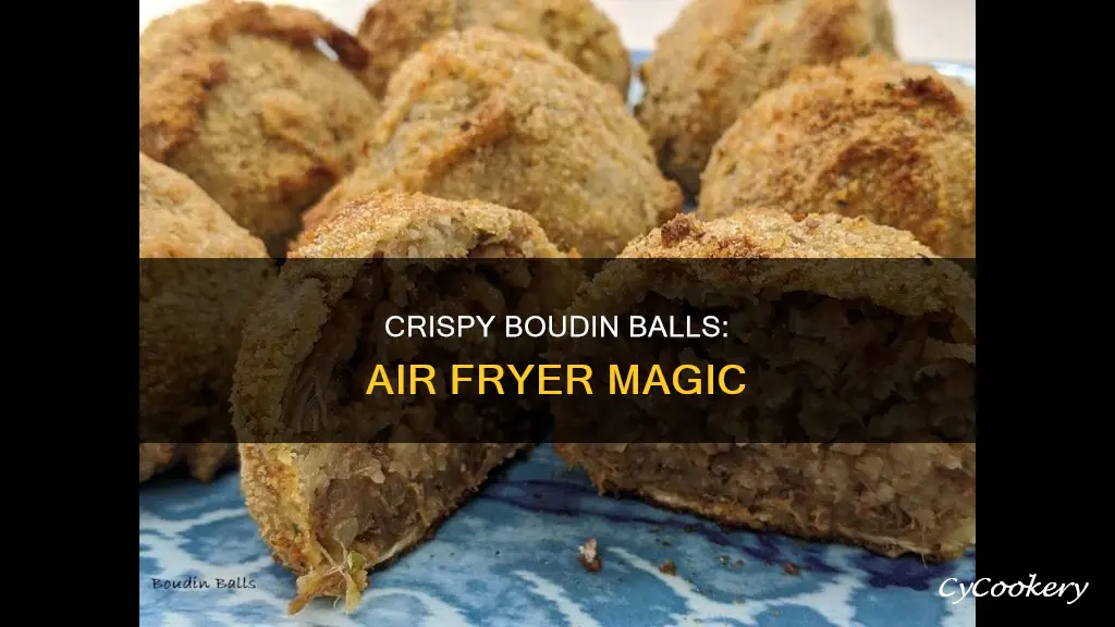 how to cook boudin balls in air fryer