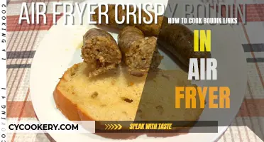 Crispy Boudin Links: Air Fryer Recipe Guide