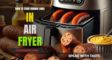 Air-Fryer Boudin Links: A Quick, Crispy Treat