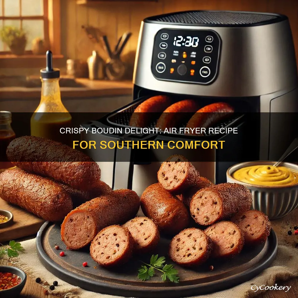 how to cook boudin sausage in air fryer