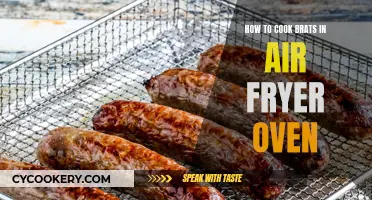 Cooking Brats in an Air Fryer Oven: A Quick Guide