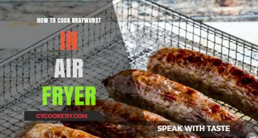 CrispyBratwurst: Air Fryer Magic for Quick and Tasty Sausage