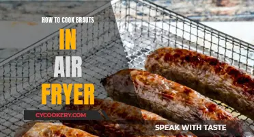 Air-Fryer Brats: Quick, Crispy, and Delicious