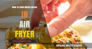 Crispy Bread Cheese Delight: Air Fryer Recipe