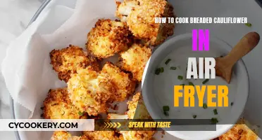 Air Fryer Cauliflower: Breaded, Crispy, Healthy Treat