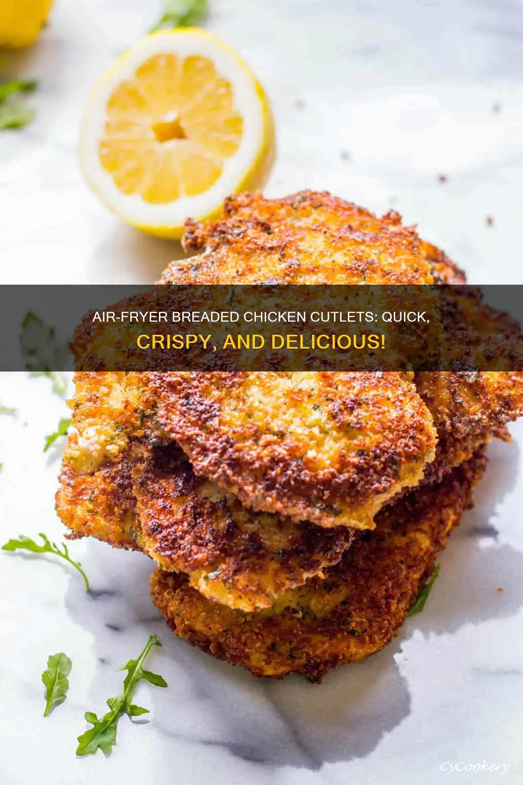 how to cook breaded chicken cutlets in air fryer