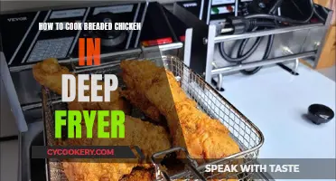 Crispy, Golden Breaded Chicken: Deep Fryer Mastery