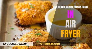 Air-Fryer Breaded Chicken Thighs: Quick, Crispy, and Delicious!