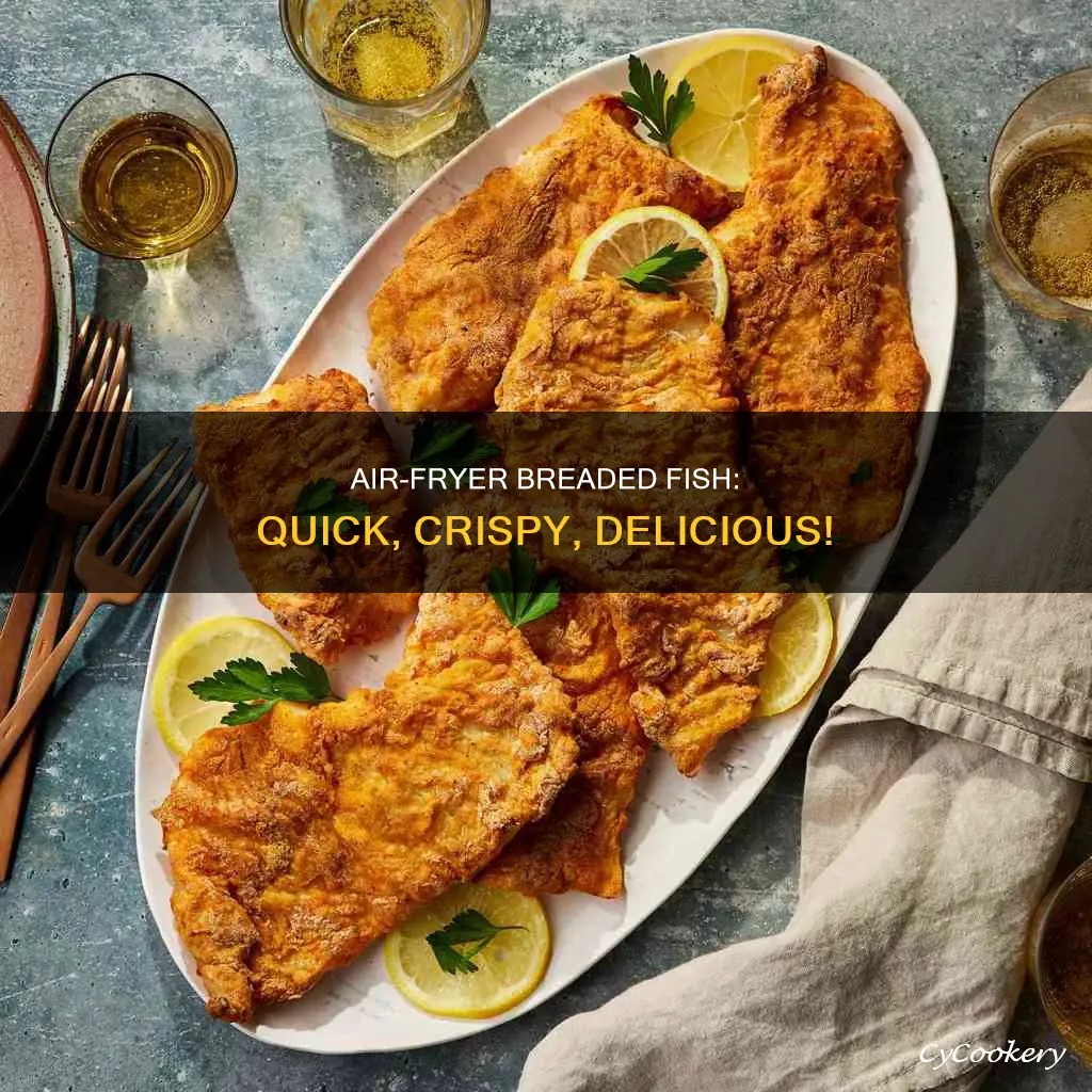 how to cook breaded fish in a air fryer
