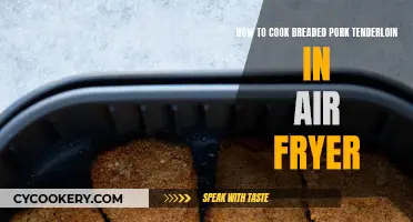 Crispy Air-Fried Pork Tenderloin: Breaded Delight in Minutes!